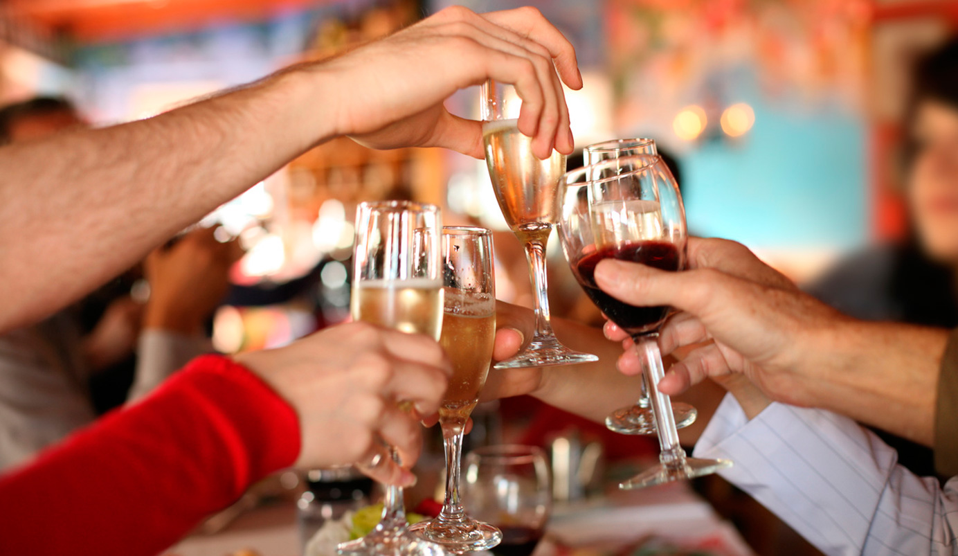 fondo cena navidad